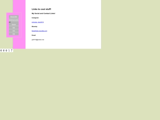 links screenshot