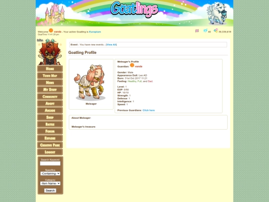 alec goats/meleager screenshot