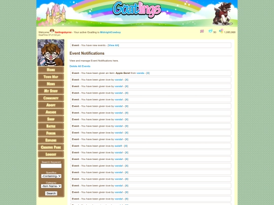 marshallevents screenshot