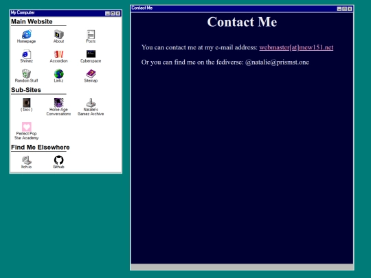 contact screenshot