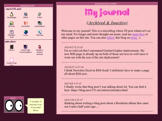 journal-twtxt screenshot