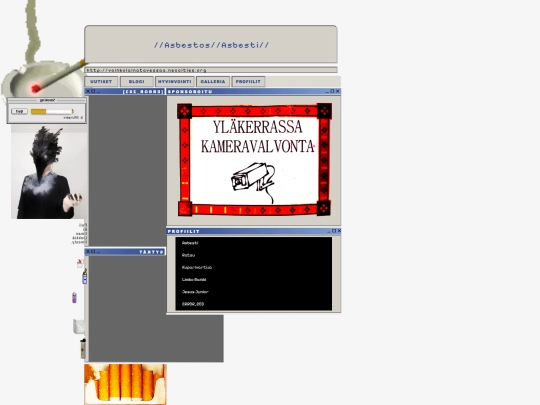 Vessa/nettisivut/profiilit screenshot