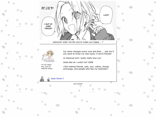 aboutme screenshot