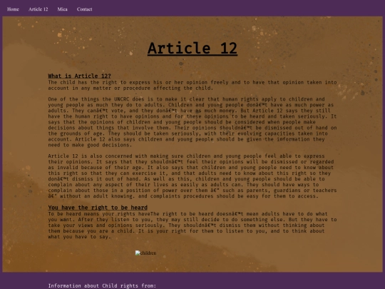 child labour /article12 screenshot