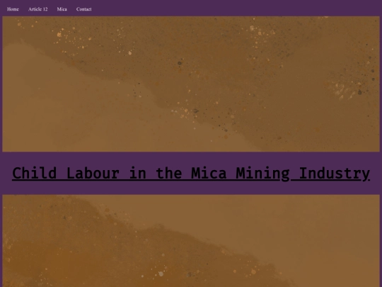 child labour  screenshot