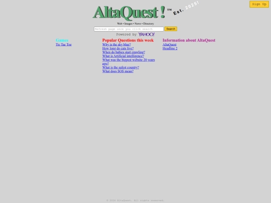 index screenshot