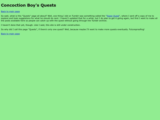 Quests screenshot