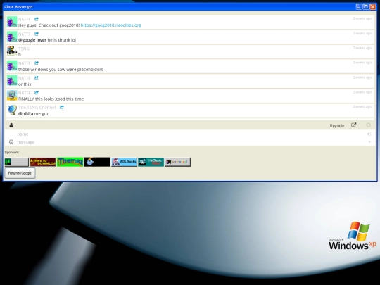 chat screenshot