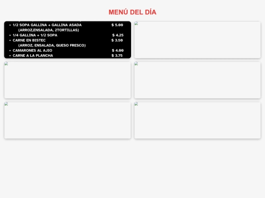 almuerzos/coraisburger screenshot