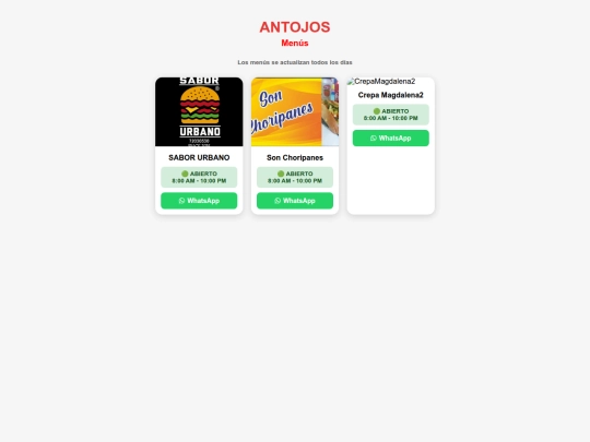 antojitos/antojitos screenshot