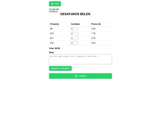 desayunos/belen2 screenshot