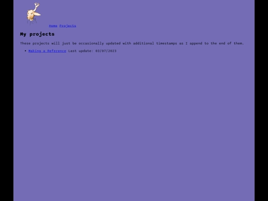 project_log screenshot