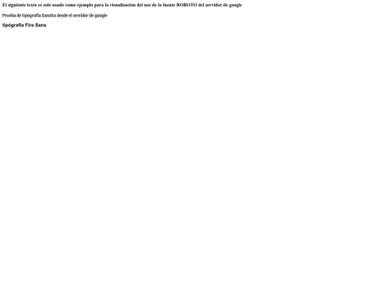 prueba de tipografia screenshot