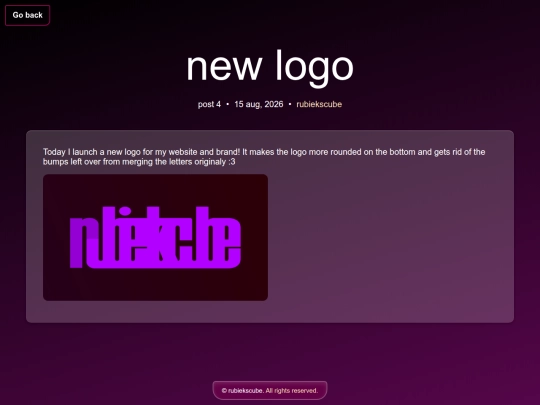 blog/post/logoupdate screenshot