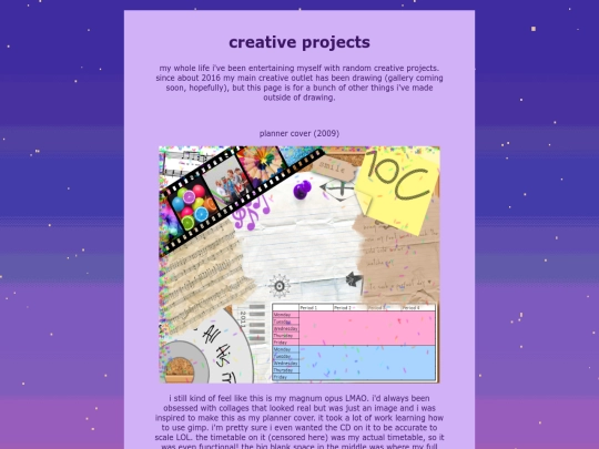 pages/projects screenshot