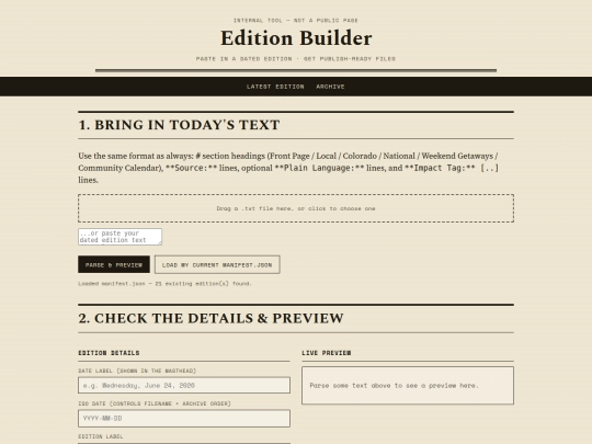 builder screenshot