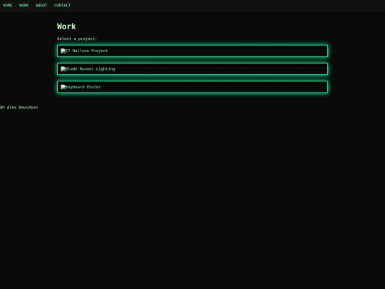 work screenshot
