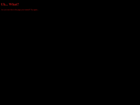 not_found screenshot