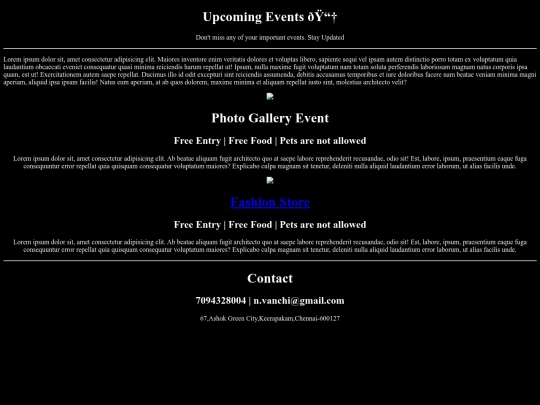 Event/event screenshot