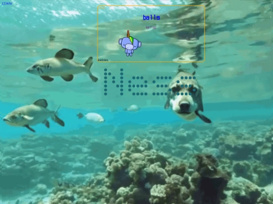 NessX/demonstration/balls screenshot