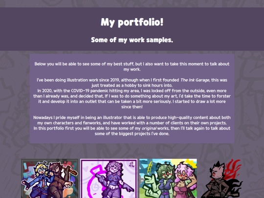 portfolio screenshot