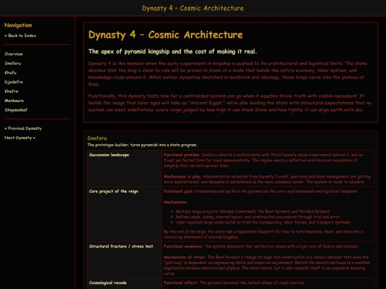 EPIST/egypt/Dynasty_04 screenshot