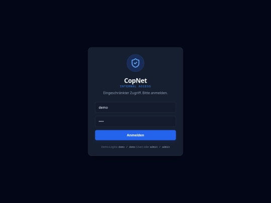 copnet screenshot