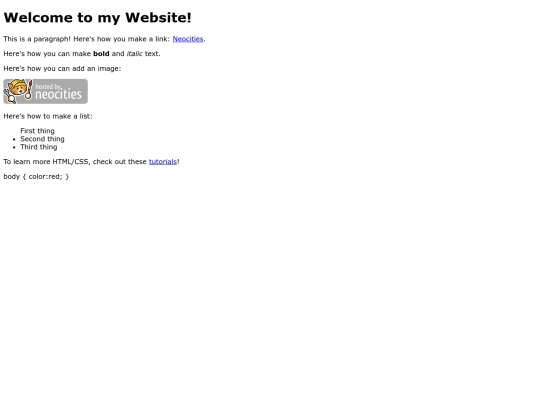 index screenshot