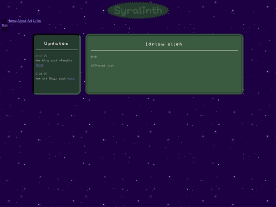 test screenshot