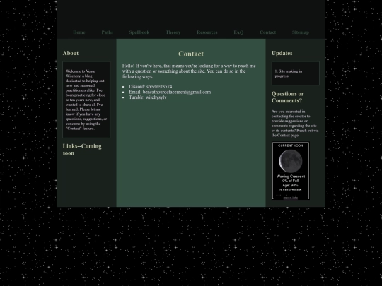 contact screenshot