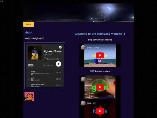 test screenshot