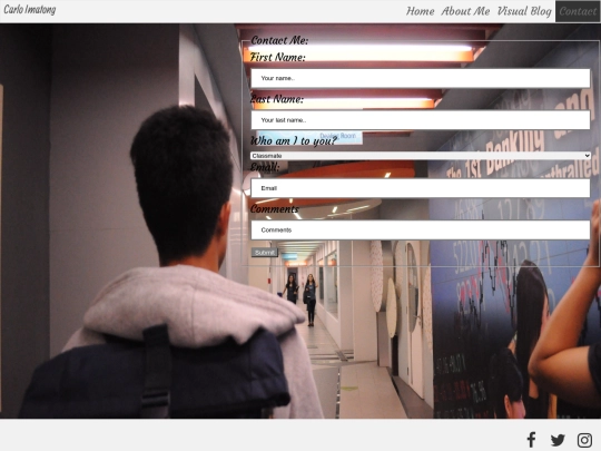 contact screenshot