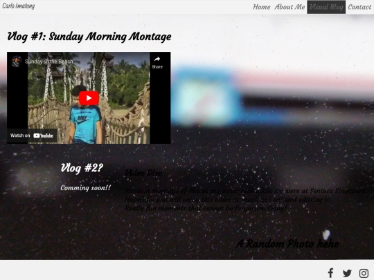 vlogs screenshot