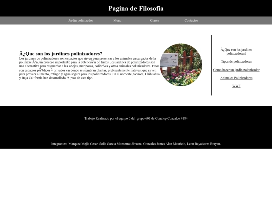 JardinPolinizadorQueES screenshot