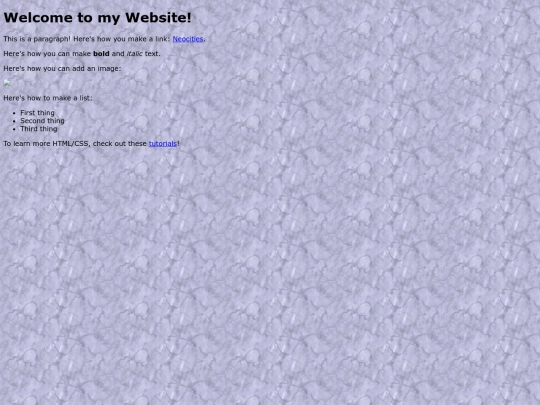 index screenshot
