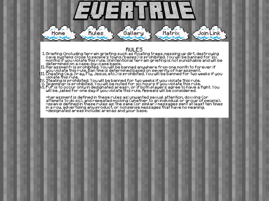 rules screenshot