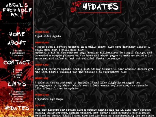 updates screenshot