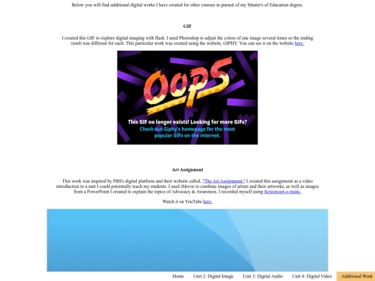 AdditionalWork screenshot
