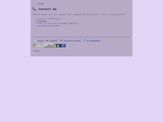 contact screenshot