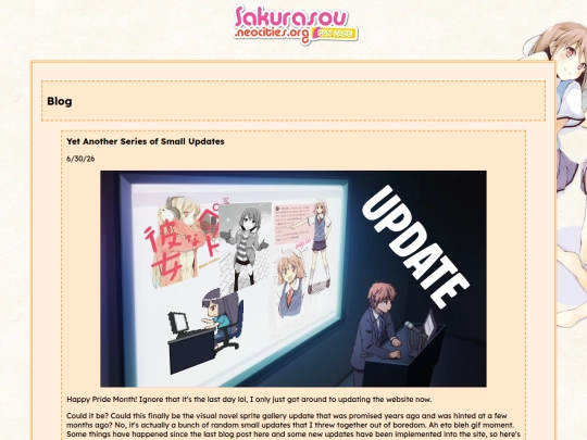 blog screenshot