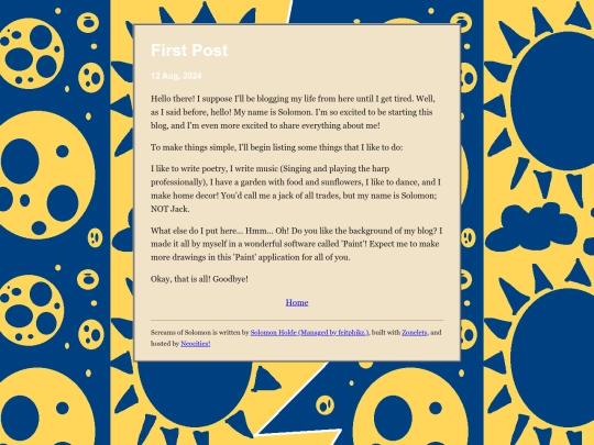 posts/2024-08-12-First-Post screenshot