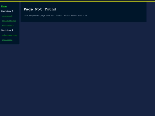 not_found screenshot