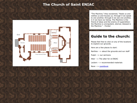 Churchmap screenshot