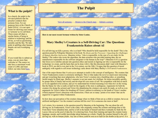 pulpit screenshot