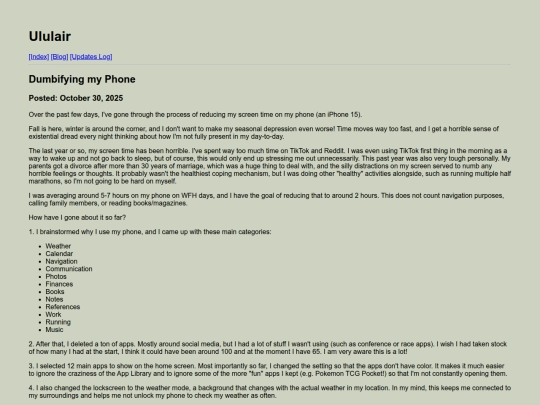 blog screenshot
