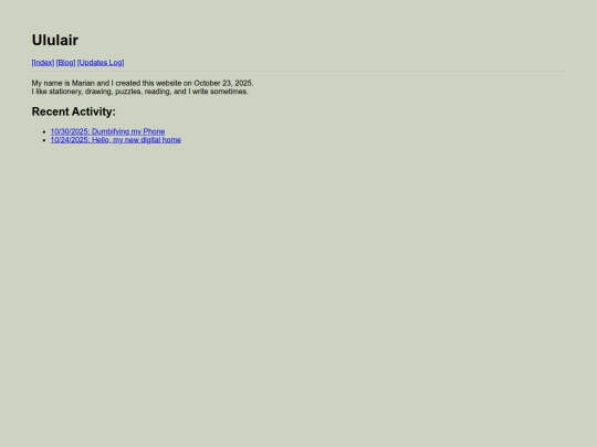 index screenshot