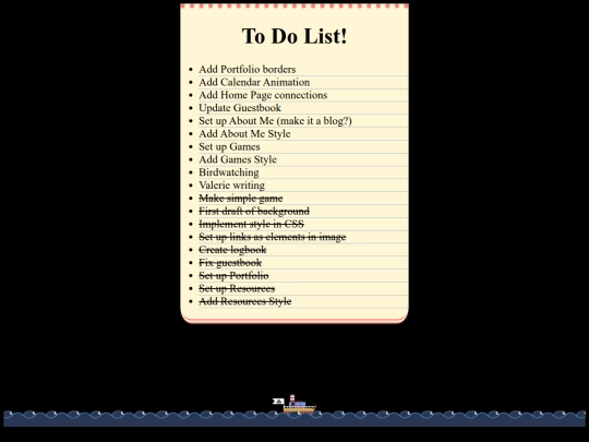 Port/ToDo screenshot