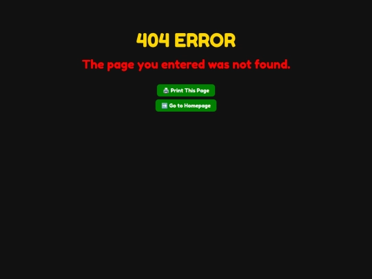 not_found screenshot