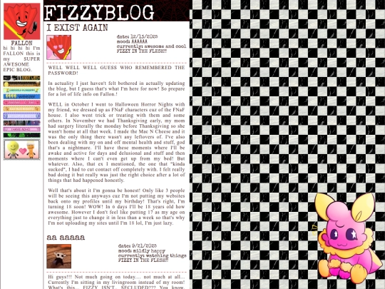 blog screenshot