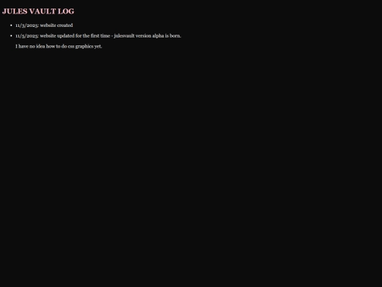 log screenshot
